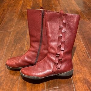 Gorgeous red Trippen all leather boots
